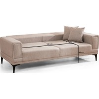 Canapea Trendy Orizont Light Brown 230x95x77cm GTR003058 imaginea #6 — magazin online Desire.md