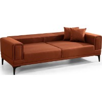 Canapea Trendy Orizont Tile Red 230x95x77cm GTR003059 imaginea #3 — magazin online Desire.md