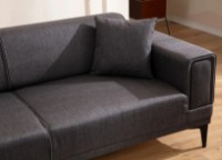 Canapea Trendy Orizont Dark Grey 85x170x77cm GTR003161 imaginea #2 — magazin online Desire.md