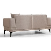 Canapea Trendy Orizont Ecru 85x170x77cm GTR003162 imaginea #3 — magazin online Desire.md