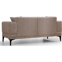 Canapea Trendy Orizont Light Brown 85x170x77cm GTR003163 imaginea #3 — magazin online Desire.md