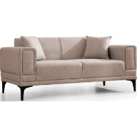 Canapea Trendy Orizont Light Brown 85x170x77cm GTR003163 imaginea #4 — magazin online Desire.md