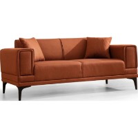 Canapea Trendy Orizont Tile Red 85x170x77cm GTR003164 imaginea #3 — magazin online Desire.md