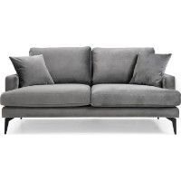 Canapea Trendy Papira Grey 90x88x175cm GTR003185 imaginea #3 — magazin online Desire.md