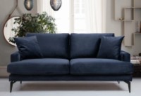 Диван Trendy Papira Navy Blue 90x88x175cm GTR003186