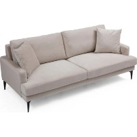 Canapea Trendy Papira Beige 90x88x205cm GTR003298 imaginea #3 — magazin online Desire.md