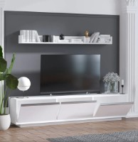 Comodă TV Trendy Prag White 180x35x30cm GTR000017 imaginea #2 — magazin online Desire.md
