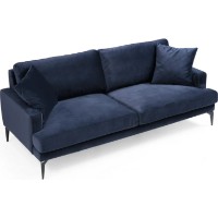 Canapea Trendy Papira Navy Blue 90x88x205cm GTR003300 imaginea #5 — magazin online Desire.md