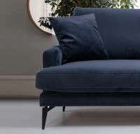 Canapea Trendy Papira Navy Blue 90x88x205cm GTR003300 imaginea #2 — magazin online Desire.md