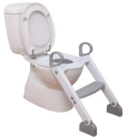 Colac WC pentru copii cu scară DreamBaby Ladder Step-Up- 2 Grey/White (G6016) imaginea #2 — magazin online Desire.md