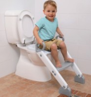 Colac WC pentru copii cu scară DreamBaby Ladder Step-Up- 2 Grey/White (G6016) imaginea #4 — magazin online Desire.md