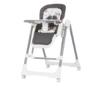 Scaun de masa Chipolino 2in1 Milk Shake Ash Grey (STHMS02401AS)