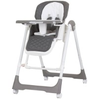 Scaun de masa Chipolino 2in1 Milk Shake Granite (STHMS02404GN)