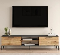 Comodă TV Trendy RL1-AA Pine Atlantic/Anthracit 160x35x39.1cm GTR000276