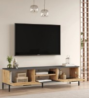 Comodă TV Trendy RL1-AA Pine Atlantic/Anthracit 160x35x39.1cm GTR000276 imaginea #2 — magazin online Desire.md