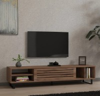 Comodă TV Trendy Safir Walnut/Black 160x40x35cm GTR000366 imaginea #4 — magazin online Desire.md