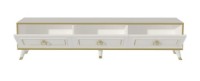 Comodă TV Trendy Sona White/Gold 180x45.5x29.5cm GTR006351 imaginea #3 — magazin online Desire.md