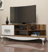 Comodă TV Trendy Sultan Walnut/White 130x50.6x45cm GTR000074 imaginea #4 — magazin online Desire.md