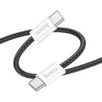 USB Кабель Hoco X104 Source 60W Type-C to Type-C 2m Black