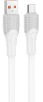 USB Кабель Hoco X106 5A Big Bull Type-C 3m White