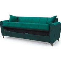 Canapea Trendy Paris Green 215x80x80cm GTR005251 imaginea #4 — magazin online Desire.md