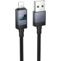 Cablu USB Hoco X118 Generous Lightning Black