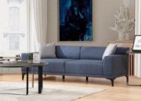 Canapea Trendy Petra Blue 212x69x86cm GTR003301