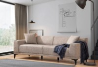 Canapea Trendy Petra Fawn 212x69x86cm GTR003302