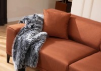 Canapea Trendy Petra Orange 212x69x86cm GTR003303 imaginea #2 — magazin online Desire.md