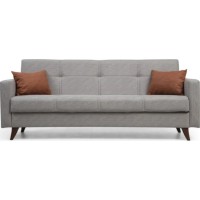 Canapea Trendy Polya Light Grey 205x86x75cm GTR007513 imaginea #4 — magazin online Desire.md