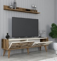 Comodă TV Trendy Valensiya 140 Walnut/Cream 140x45x35cm GTR000082 imaginea #2 — magazin online Desire.md