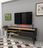 Comodă TV Trendy Veronica Anthracit/Oak/Black 140x49.5x33cm GTR006378 imaginea #2 — magazin online Desire.md