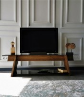 Тумба под ТВ Trendy TV201 Walnut 158x45x40cm GTR000322