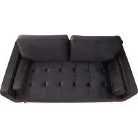 Canapea Trendy Roma Black 90x70x175cm GTR003192 imaginea #6 — magazin online Desire.md