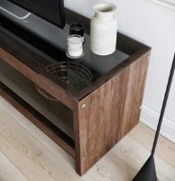 Comodă TV Trendy TV301 Walnut 140x45x40cm GTR000321 imaginea #3 — magazin online Desire.md