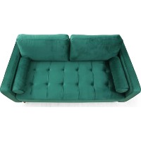 Canapea Trendy Roma Green 90x70x175cm GTR003193 imaginea #3 — magazin online Desire.md