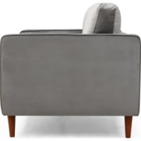 Canapea Trendy Roma Light Grey 90x70x175cm GTR003194 imaginea #2 — magazin online Desire.md