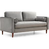 Canapea Trendy Roma Light Grey 90x70x175cm GTR003194 imaginea #8 — magazin online Desire.md