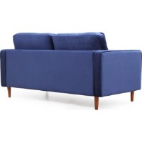 Canapea Trendy Roma Navy Blue  90x70x175cm GTR003195 imaginea #4 — magazin online Desire.md