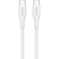 USB Кабель Canyon CC60SC10 C-C 60W 1m White (CNS-CC60SC10W)
