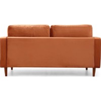 Canapea Trendy Roma Orange 90x70x175cm GTR003196 imaginea #5 — magazin online Desire.md