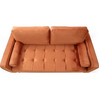 Canapea Trendy Roma Orange 90x70x175cm GTR003196 imaginea #7 — magazin online Desire.md