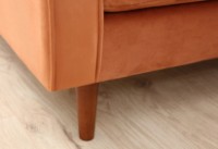 Canapea Trendy Roma Orange 90x70x175cm GTR003196 imaginea #2 — magazin online Desire.md