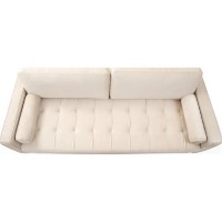 Canapea Trendy Roma Beige 90x70x215cm GTR003305 imaginea #5 — magazin online Desire.md