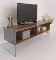 Comodă TV Trendy TV404 Walnut 122x45x35cm GTR000299 imaginea #4 — magazin online Desire.md