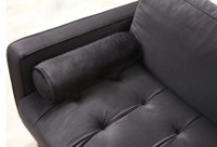 Диван Trendy Roma Black 90x70x215cm GTR003306 фото №2 — интернет-магазин Desire.md