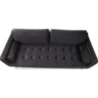 Диван Trendy Roma Black 90x70x215cm GTR003306 фото №9 — интернет-магазин Desire.md