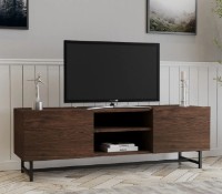 Comodă TV Trendy Wood Walnut/Black 150x50x41cm GTR006424 imaginea #2 — magazin online Desire.md