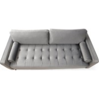 Canapea Trendy Roma Light Grey 90x70x215cm GTR003308 imaginea #8 — magazin online Desire.md