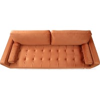 Canapea Trendy Roma Orange 90x70x215cm GTR003310 imaginea #4 — magazin online Desire.md